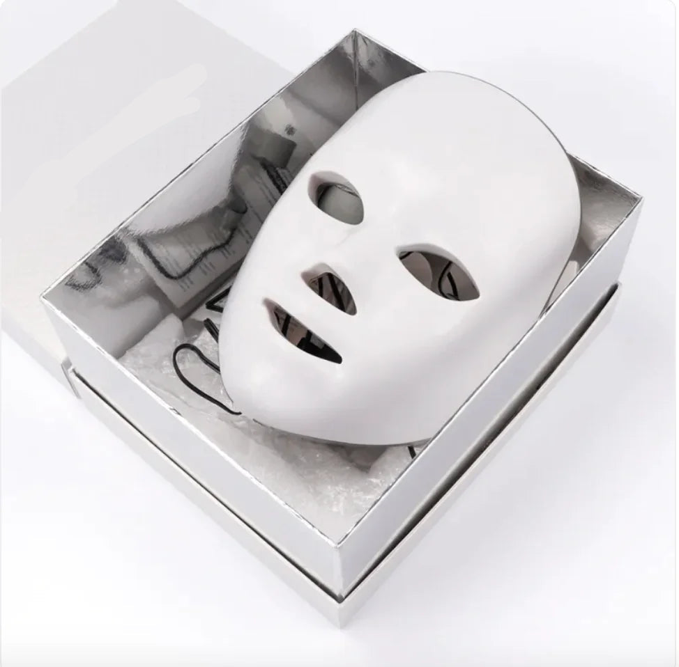 RLTO™ Glow Mask — 7‑Color LED Red Light Therapy for Radiant Skin