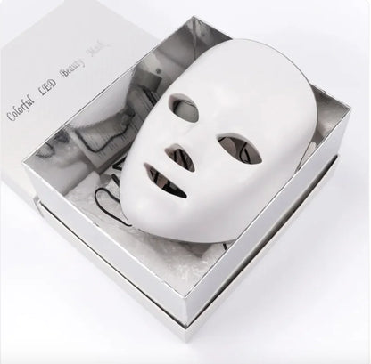 RLTO™ Glow Mask — 7‑Color LED Red Light Therapy for Radiant Skin